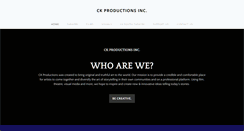 Desktop Screenshot of ckproductionsnewyork.com